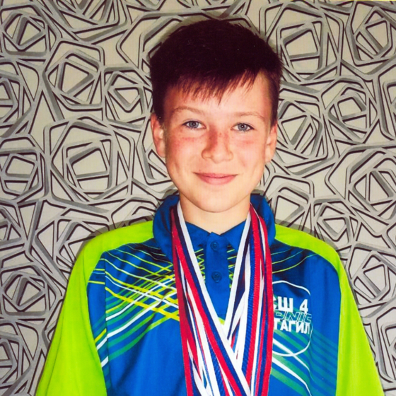 Павленин Андрей, Победитель областных турниров по настольному теннису